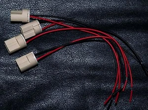 G9 (set of 4) ceramic socket 6"high temperature wire, USA shipping - Picture 1 of 2