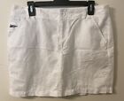 Womens White Converse One-Star Fit 3 Midi Skirt Size 12