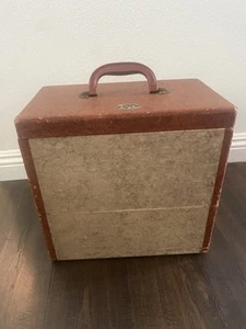 Vintage Barnett & Jaffee Slide Magazine Case Holder Trunk Stackable Luggage - Picture 1 of 12