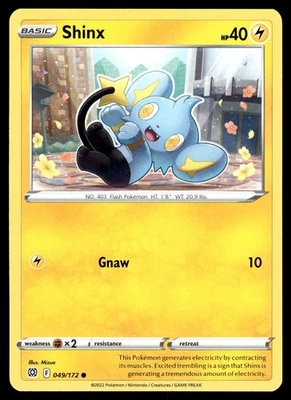 SWSH09: Brilliant Stars #049/172 Shinx - Image 1 of 2