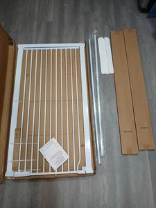 Hohes Babygitter 51,18 Zoll extra hohes Katzentor für Türöffnung 29,6-48,4 Zoll Breite - Bild 1 von 8