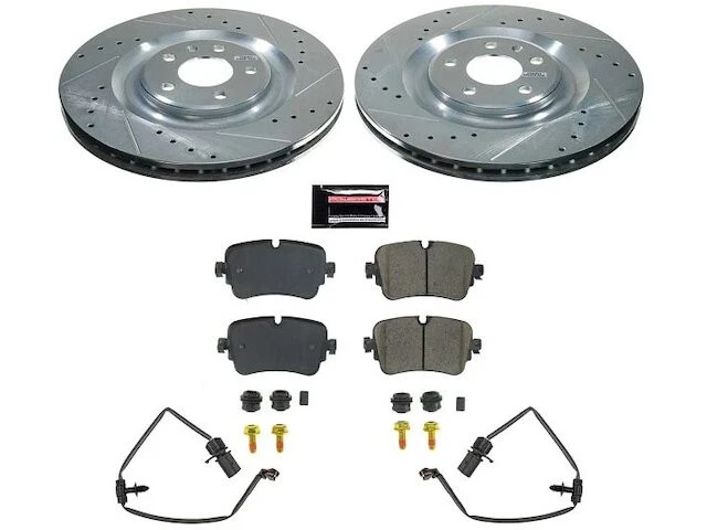 Kit Pastilla Freno Trasero y Rotor Para 17-20 Audi Q7 Q8 A8 Quattro S8 SQ8 4.0L HV14M7 Foto 1 de 1