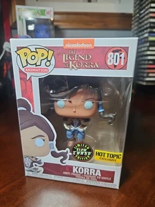 Korra #801 The Legend of Korra Funko Limited Glow Chase Edition Hot Topic  - Bild 1 von 7