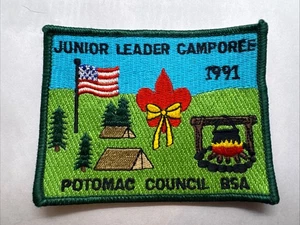 BSA 1991 Junior Leader Camporee Potomac Council Patch - Bild 1 von 1
