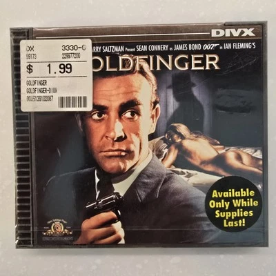 Goldfinger [DIVX] - NEW - RARE DIVX DVD - Image 1 of 3