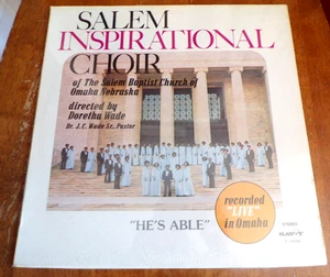 Salem Inspirational Choir He's Able 1981 Original Sealed LP - Picture 1 of 2