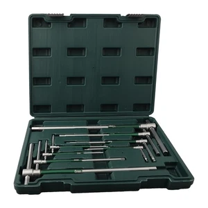 Juego de llaves en forma de T de precisión con 8 piezas de compromiso de tornillo apretado y antideslizante - Imagen 1 de 24