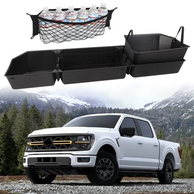 Car Under Seat Storage Box For Ford F-150 2015 2016 2017 2018 2019-2024 Foto 1 de 4