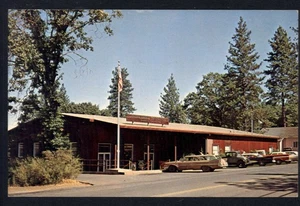 POST OFFICE in PARADISE CA * building Cars Trees * chrome not posted  - Picture 1 of 2