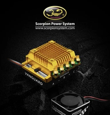 Scorpion Vanguard S3-140 Modify Kit Set Brushless ESC 140A - Immagine 1 di 4
