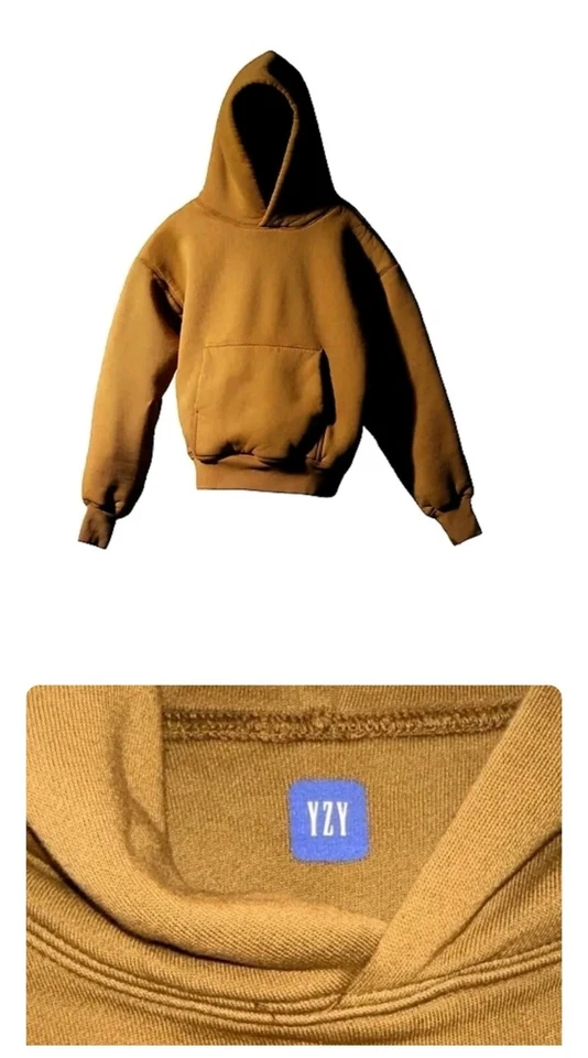 Yeezy Gap Niños 4t Sudadera con Capucha Marrón Claro Yzy Kanye Auténtica xsmall Boys Deadstock  Foto 1 de 3