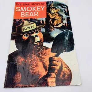 The True Story of Smokey Bear Comic Book Forest Fire Prevention Vintage 1969 - Picture 1 of 24