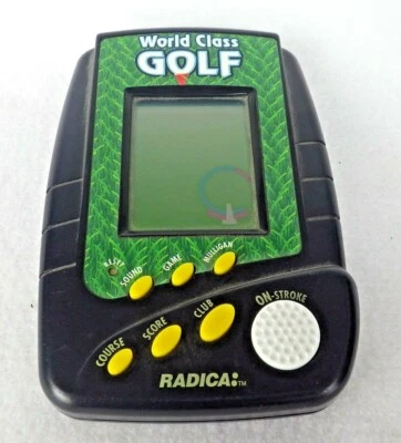 World Class Golf Handheld Electronic Game by Radica Games - Image 1 of 3