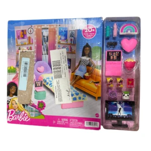 Barbie Big City Big Dreams Dormitorio Juego con Accesorios NUEVO Juguete de Configuración de Habitación - Imagen 1 de 1