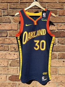 Stephen Curry Warriors Oakland City Jersey Nike NBA Swingman Jersey 44 M - Bild 1 von 13