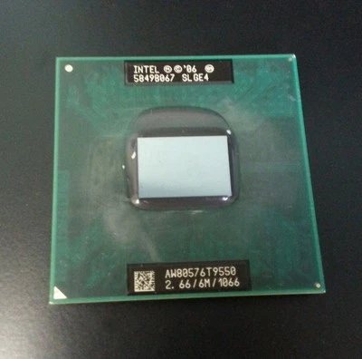 Intel Core 2 Duo T9550 2.66 GHz 6MB Dual-Core (AW80576GH0676MG) Processor - Image 1 of 2