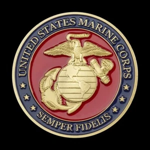 Moneda Desafío Cuerpo de Marines Excelente Regalo - Imagen 1 de 3