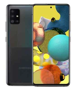 Samsung Galaxy A51 - Verizon 128GB Prism Crush Black - Fair Condition - Picture 1 of 1
