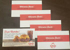 X10 ARBY'S VOUCHERS -FREE- ANY COMBO MEAL - NO EXP For Sale