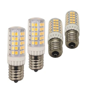 4X LED E17 5w Microwave Over Stove Bulb Equivalent 60w Appliance Light 5000K - Picture 1 of 7