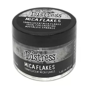 Tim Holtz Distress Mica Flakes 37g Translucent - Picture 1 of 1