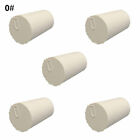 5Pcs Solid Rubber Stoppers Plug Bungs Laboratory Bottle Tube Sealed Lid Corks 49