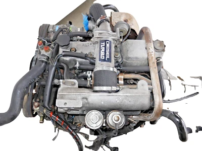 JDM ISUZU TROOPER 4JG2-T 3.1L TURBO DIESEL ENGINE MOTOR 4X4 MT TRANSMISSION 4JG2 - Image 1 of 4