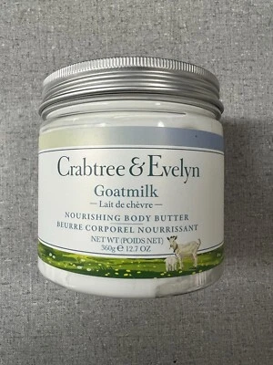 Crabtree & Evelyn GoatMilk Body Butter Jar 12.7oz - Image 1 of 2