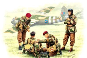 Master Box Ltd. 1:35 MB3534 British Paratroopers WWII Rigid Landing Operation Ma - Bild 1 von 1