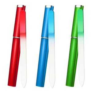 3pcs Crystal Glass Nail File with Case Glass Fingernail File Professional US≬↕=· - Picture 1 of 16