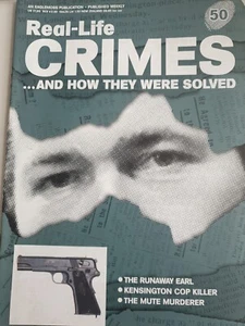 Real life Crimes magazine... And How They Were Solved. Vol 1 Issue #50 Free P&P  - Bild 1 von 3