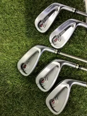 2018 PRGR EGG PF 7~AW 5pc carbon R-flex Iron Set Golf Clubs R632 - Image 1 of 4