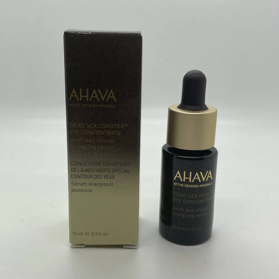 Ahava Dead Sea Osmoter концентрат для глаз молодежная и клеточная энергетическая сыворотка 0,5 унц - Изображение 1 из 4