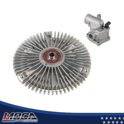 Fan Clutch w/Thermostat Housing for 2004-2006 Dodge Sprinter 2500 2.7L - Image 1 of 4