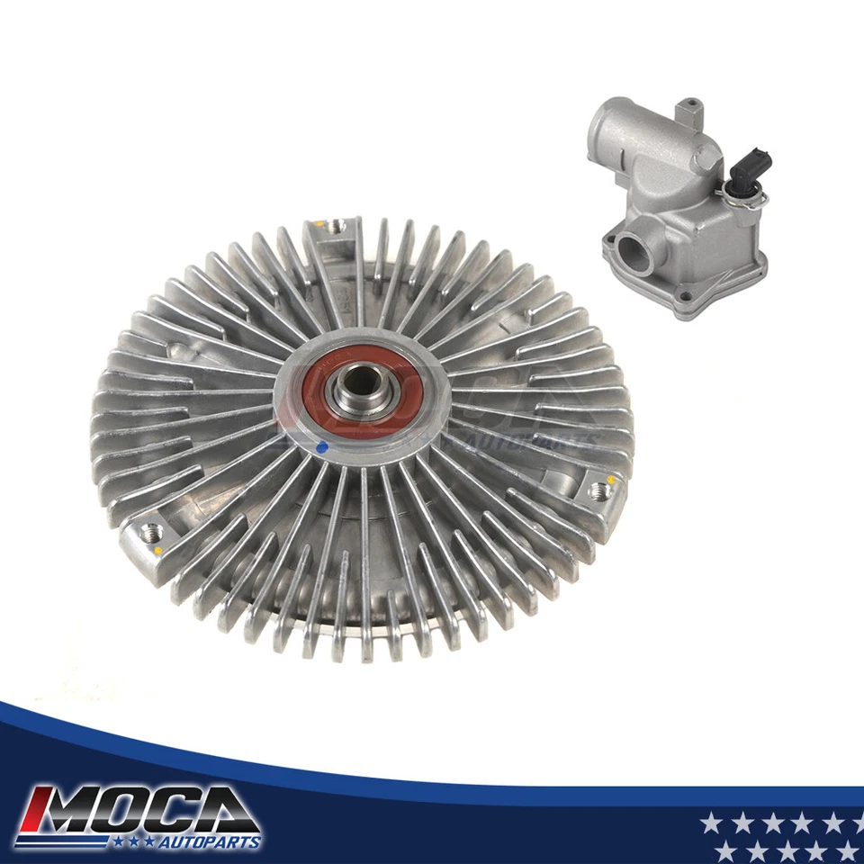 Fan Clutch w/Thermostat Housing for 2004-2006 Dodge Sprinter 2500 2.7L - Image 1 of 4