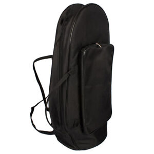 Portable Oxford Cloth Bag Case with Strap Pocket for French Tenor Horn Tuba