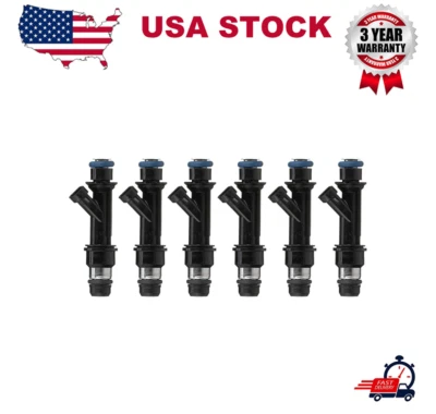 6x Inyector de combustible para Chevrolet Lumina 3,1 L V6 2000 2001 Malibu 3,1 L V6 2000-2003 Foto 1 de 4