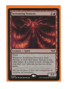 SCREAMING NEMESIS FOIL Duskmourn MTG English NM Magic - Imagen 1 de 1
