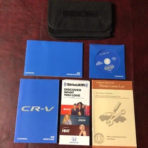 2018 HONDA CRV CR-V OWNERS MANUAL BOOKS DIGITAL CD XM GUIDE CASE ALL MODELS - Picture 1 of 5