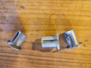 NOS lot of 3 Steering dumper adjuster sleeve nuts for TRIUMPH 500 650 - Bild 1 von 3