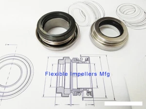 Mechanical seal YANMAR 123678-42350 for 6HAL 6HAM 6KH 6LA 6KY 6LAK marine Engine - Picture 1 of 4