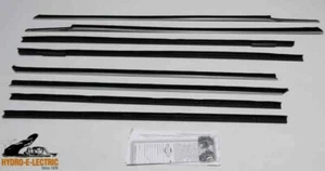 NEW 1961-1962 Cadillac 2 Door Hardtop Window Felt Beltline Weatherstrip Set - Picture 1 of 1