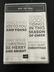 Stampin' Up! Joy to You Stamp Set - Retired - Picture 1 of 2