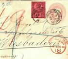 GB Cover RAILWAY MAIL Surrey *Warlingham Station* REGISTERED Germany 1891 R16a