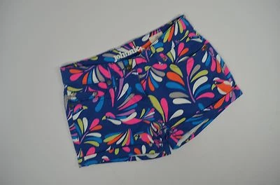 Johnnieb Boden девочек 24 Павлин печать джинсовой ткани с манжетами шорты - новый  - Изображение 1 из 3