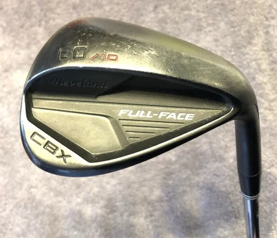 Cleveland CBX Full Face Black Satin 60° LOB Wedge Keil Flex TTDG 115 Stahl 9-10 - Bild 1 von 4