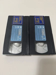 Titanic (1998 VHS box set-2 tapes total). VHS tapes in very good condition. - Picture 1 of 6