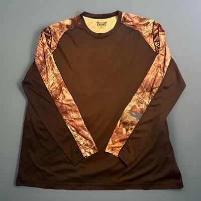 Gander Mountain Guide Series LngSlv Shirt Mens 2XL Camo Realtree Outdoor Hunting - Image 1 of 4