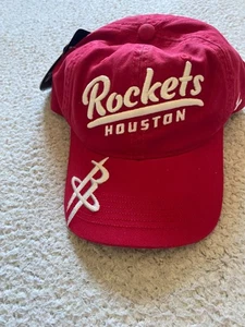 Zephyr NBA Houston Rockets Adjustable Hat One Size - Red - Picture 1 of 11