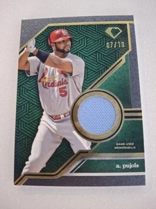 2024 Topps Diamond Icons Albert Pujols Game Jersey 7/10 Cardinals - Bild 1 von 2